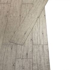 shumee antikolt tölgy színű öntapadó PVC padlóburkoló lap 2,51 m² 2 mm