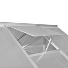 shumee megerősített alumínium üvegház alapkerettel 4,6 m2 