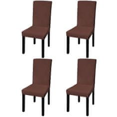 shumee 4 db barna szabott nyújtható székszoknya