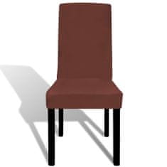 shumee 4 db barna szabott nyújtható székszoknya