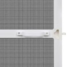 Vidaxl fehér zsanéros ajtó szúnyogháló 100 x 215 cm 141563