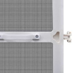 Greatstore fehér zsanéros ajtó szúnyogháló 100 x 215 cm