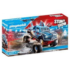 Playmobil Monster Truck Shark , Kaszkadőr-show, 45 darab