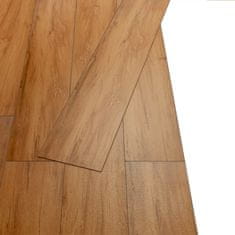 Greatstore természetes szilfa 2mm-es öntapadó PVC padló burkolólap 5,21 m²