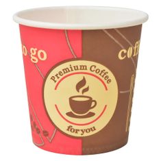 Greatstore 1000 db eldobható papír kávés pohár 120 ml (4 uncia)