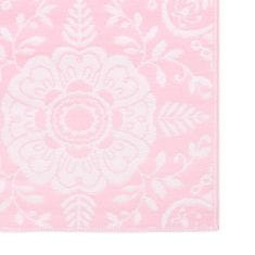 shumee rózsaszín PP kültéri szőnyeg 80 x 150 cm