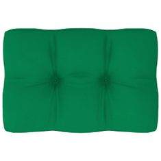 shumee zöld raklapkanapé-párna 60 x 40 x 12 cm