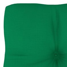 shumee zöld raklapkanapé-párna 60 x 40 x 12 cm