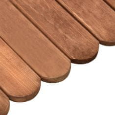 Greatstore barna impregnált fenyőfa bordűrtekercs 120 cm