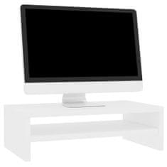 Greatstore fehér forgácslap monitorállvány 42 x 24 x 13 cm