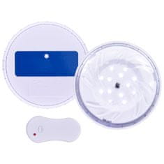 shumee fehér lemeríthető LED-es úszómedence-lámpa távirányítóval