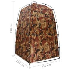 shumee terepszínű tusoló/wc/öltöző sátor