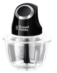 Russell Hobbs 24662-56 Matte Black mini aprító, 200W, 500ml edény, Fekete