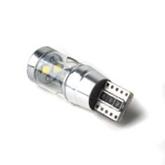 KEETEC LED izzó T10, 450lm, canbus, fehér, 2 db LED T10 3-450