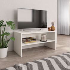 shumee fehér forgácslap TV-szekrény 80 x 40 x 40 cm