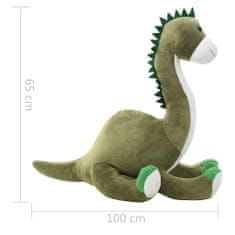 Greatstore zöld brontoszaurusz (dinoszaurusz) plüssjáték