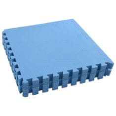 shumee 12 db kék EVA habszivacs padlószőnyeg 4,32 ㎡