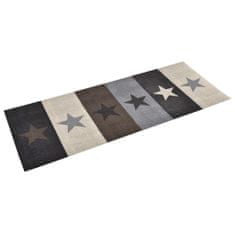 shumee csillagmintás mosható konyhai szőnyeg 60 x 180 cm 