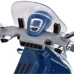 shumee Vespa GTS300 kék elektromos játék motorbicikli