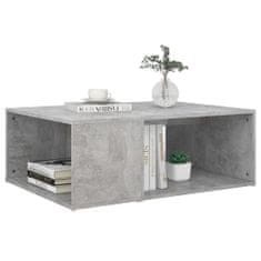 shumee betonszürke forgácslap dohányzóasztal 90 x 67 x 33 cm