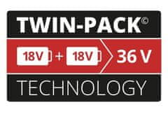 Einhell PXC-Twinpack CB akkumulátorok, 2x 18V, 2,5 Ah