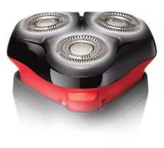 REMINGTON R3000 körkéses borotva, vízálló, trimmelés, LED töltésjelző, Fekete/Piros