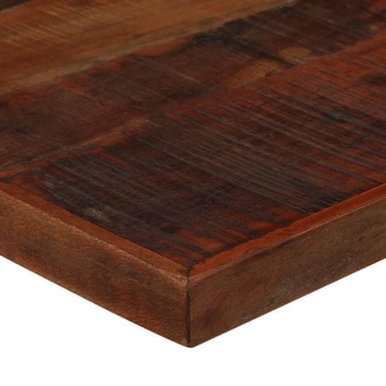 shumee sötétbarna tömör újrahasznosított fa bárasztal 60 x 60 x 107 cm