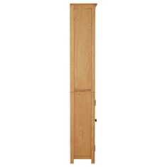 shumee tömör tölgyfa könyvespolc 2 ajtóval 90 x 30 x 200 cm