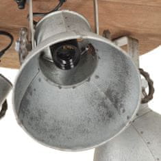 shumee ezüstszínű ipari mennyezeti lámpa 42 x 27 cm 25 W E27