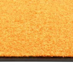 Vidaxl narancssárga kimosható lábtörlő 120 x 180 cm 323456