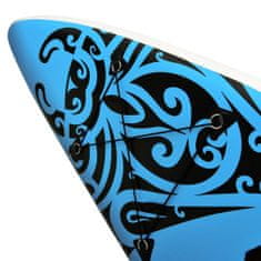 shumee kék felfújható állószörfszett 305 x 76 x 15 cm
