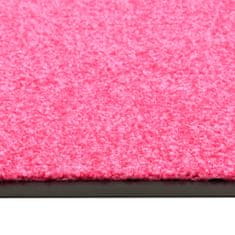 Greatstore rózsaszín kimosható lábtörlő 60 x 180 cm