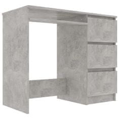 Greatstore betonszürke forgácslap íróasztal 90 x 45 x 76 cm