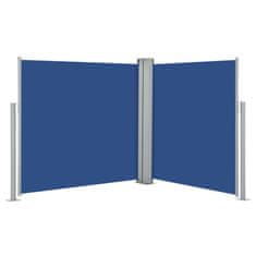 Greatstore kék behúzható oldalsó napellenző 100 x 600 cm