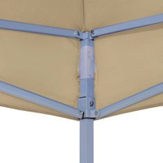 Greatstore bézs tető partisátorhoz 2 x 2 m 270 g/m²