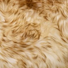 shumee barna melanzsszínű báránybőr szőnyeg 60 x 90 cm 