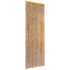 Greatstore bambusz szúnyogháló ajtófüggöny 56 x 185 cm