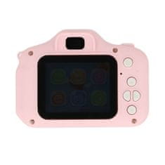 MG Digital Camera gyerek fényképezőgép 1080P, rózsaszín