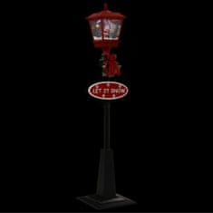 shumee karácsonyi utcai lámpa Mikulással LED 180 cm