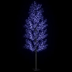 shumee cseresznyevirágos karácsonyfa 1200 db kék LED-del 400 cm