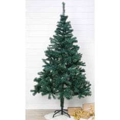 HI zöld karácsonyfa fém állvánnyal 180 cm 438382