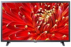 LG 32LM637BPLA Smart LED TV, 82 cm, HD Ready, HDR, webOS ThinQ AI, Fekete