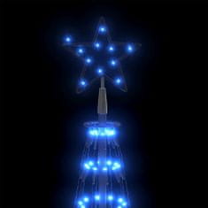 Greatstore kúp alakú karácsonyfa 752 kék LED-del 160 x 500 cm