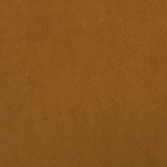 Greatstore barna bársony lábzsámoly 60 x 60 x 39 cm