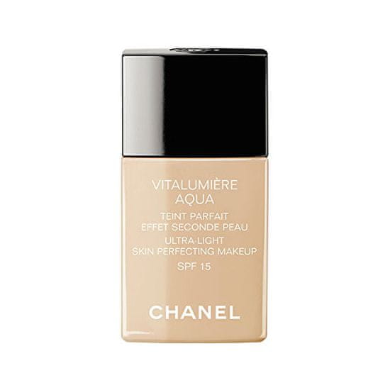 Chanel Világosító hidratáló smink Vitalumiere Aqua SPF 15 (Ultra-Light Skin Perfecting Makeup) 30 ml