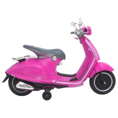 shumee Vespa GTS300 rózsaszín elektromos játék motorbicikli