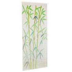 Greatstore bambusz szúnyogháló ajtófüggöny 90 x 200 cm