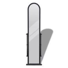 Greatstore 240579 Free Standing Floor Mirror Full Length Rectangular Black