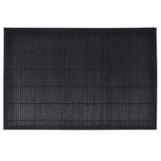 Greatstore 242109 6 Bamboo Placemats 30 x 45 cm Black