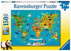 Ravensburger Állati világtérkép 150 darab